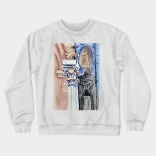 Old architecture, rome architecture Crewneck Sweatshirt